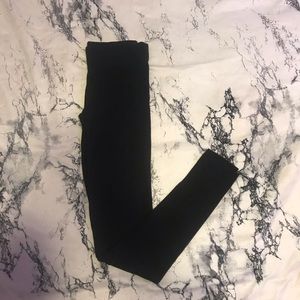 black leggings